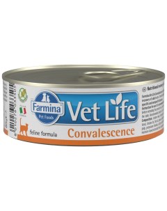 Консервы для кошек Vet Life Convalescence в период восстановления курица 85г Farmina