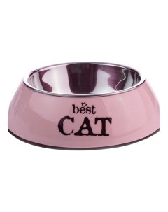 Одинарная миска для кошек сталь фиолетовый 0 16 л Beeztees