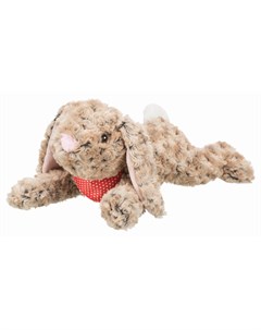 Мягкая игрушка для собак Кролик бежевый 8 см Trixie
