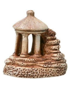 Декорация для аквариума для террариума Беседка малая керамика 10х7 5х10 5см Орел керамика