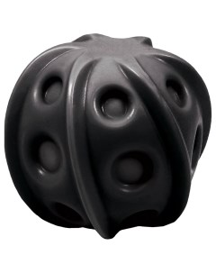 Апорт для собак Мега Мяч из резины черный 10 см Триол