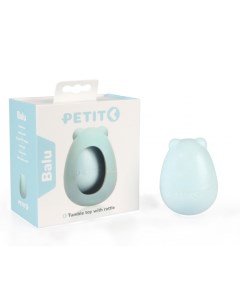 Жевательная игрушка для щенков Tumble toy Balu резиновая голубая 8 см Petit