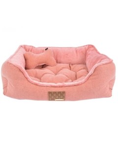 Лежак для собак PRESLEY розовый 54х47х17 см Puppia