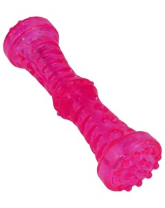 Игрушка для собак палка пищащая розовая 18 см KG55213 Dogman