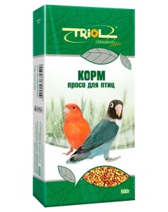 Сухой корм для птиц Тriol Standard Просо 500 г Триол