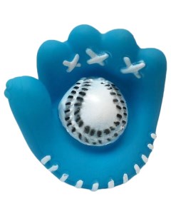 Игрушка для животных Бейсбольная перчатка голубая Nobrand