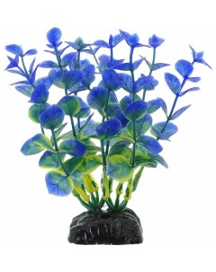 Искусственное растение для аквариума Plant 026 Бакопа синяя 100 мм Barbus