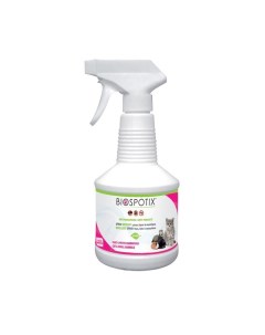 Спрей против блох вшей клещей комаров для кошек Cat spray 500 мл Biospotix