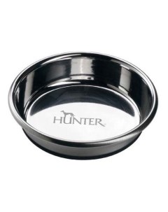 Одинарная миска для собак сталь серебристый 0 19 л Hunter