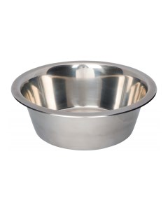 Одинарная миска для собак сталь серебристый 0 45 л Trixie