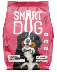 Сухой корм для собак крупных пород с ягненком 3кг Smart dog
