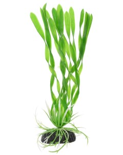 Искусственное растение для аквариума Валиснерия спиральная зеленая Plant 014 10 см Barbus