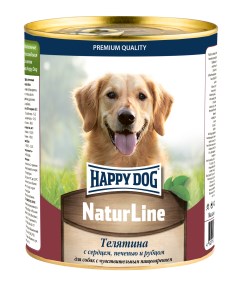 Консервы для собак Natur Line с сердцем печенью и рубцом 0 97г Happy dog