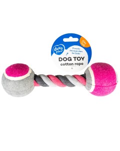 Жевательная игрушка для собак розовый серый 18 см 1 шт Duvo+