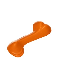 Игрушка для собак резиновая Кость Бадди оранжевая 14см Duvo+