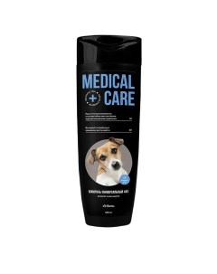 Шампунь для собак и щенков универсальный Medical Care 4в1 400 мл 2 шт Zoowell