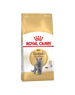 Сухой корм для кошек British Shorthair британская домашняя птица 2кг Royal canin