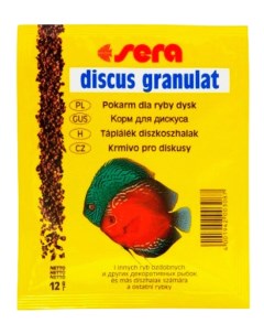 Корм для дискусов Discus Granulat гранулы 12 г Sera