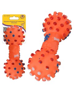 Игрушка пищалка для собак оранжевый 11 см 1 шт Home novelties limited