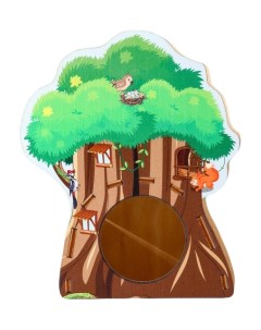 Домик Дерево для грызунов Пушистое счастье