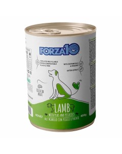 Влажный корм для взрослых собак Maintenance с ягненком и горохом 12 шт по 400 г Forza10