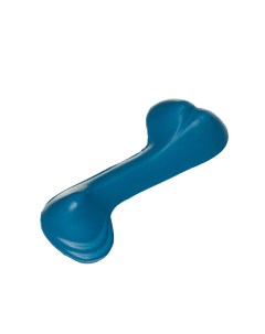 Игрушка для собак резиновая Кость Бадди синяя 14см Duvo+