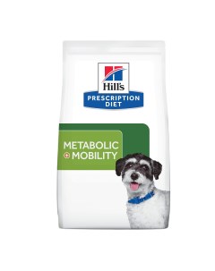 Сухой корм для собак мелких пород P D Metabolic Mobility Mini с курицей 6 кг Hill`s