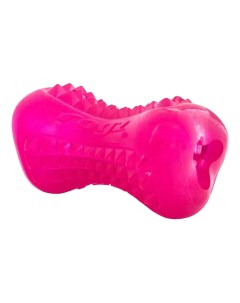 Жевательная игрушка для собак Yumz M косточка массажная для десен розовая 11 5 см Rogz