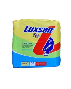 Пеленки для собак одноразовое 60 x 60 см 30 шт Luxsan