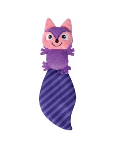Мягкая игрушка для кошек Белка полиэстер мята синий фиолетовый розовый 18 см Триол