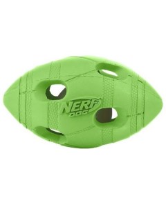 Апорт для собак Мяч для регби светящийся цвет в ассортименте длина 10 см Nerf