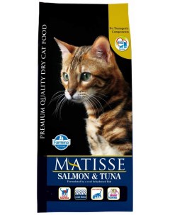 Сухой корм для кошек Matisse лосось и тунец 10кг Farmina