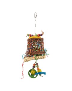 Игрушка для птиц HAPPY BIRD Цветной колокольчик 16х15х40см Wagners