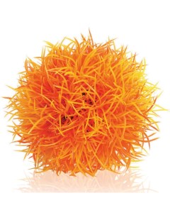 Искусственное растение для аквариума Оранжевый водный шар пластик 10см Biorb