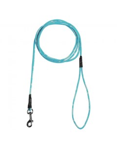 Поводок для собак Mini Comfort Leash голубой 180см 6мм Rukka