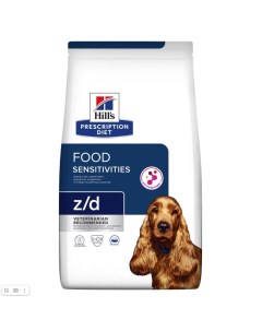 Сухой корм для собак Food Sensitivities z d при пищевой аллергии 8 кг Hill`s