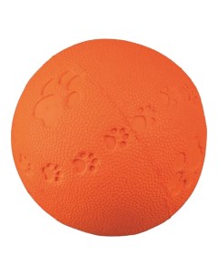 Игрушка пищалка для собак Мяч игровой из резины в ассортименте 6 см Trixie