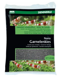 Грунт для аквариума Nano Garnelenkies Sulawesi black 2кг Dennerle