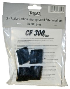 Губка для внутреннего фильтра для CF300 plus активированный уголь поролон 4шт 13г Tetra