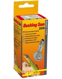 Ультрафиолетовая лампа для террариума Basking Sun 25 Вт E27 Lucky reptile