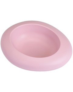 Одинарная миска для кошек и собак пластик розовый 0 3 л Imac