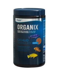 Корм для цихлид ORGANIX Cichlid Granulate S 1000 мл мелкие гранулы Oase