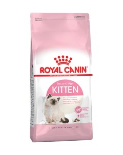 Сухой корм для котят Second Age Kitten от 4 до 12 месяцев 2кг Royal canin