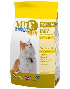Сухой корм для кошек CAT MR FRUIT NEUTERED для стерилизованных курица 12кг Forza10