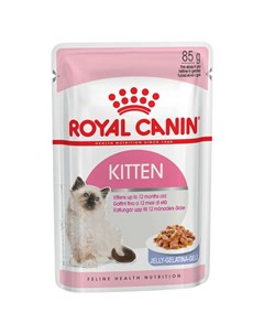 Влажный корм для котят Kitten Instinctive мясо в желе 85г Royal canin