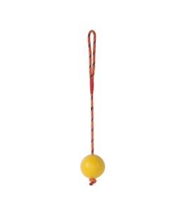 Апорт жевательная игрушка запускатель мячей для собак желтый 30 см 1 шт Duvo+