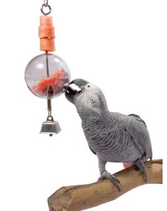 Развивающая игрушка кормушка Шар для попугаев Wagners