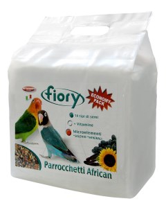 Сухой корм для попугаев Parrocchetti Africa 3 2 кг Fiory