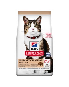 Сухой корм для кошек SP Culinary Creations для иммунитета Лосось с морковью 1 5 кг Hill`s