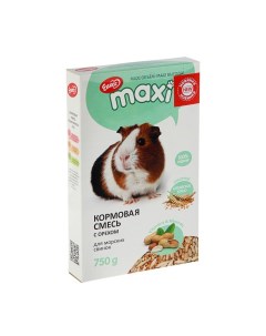 Кормовая смесь для морских свинок Maxi с орехами 750 г Ешка